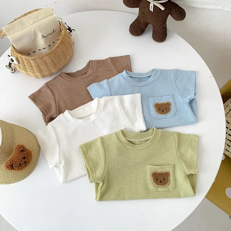 Pocket Bear romper