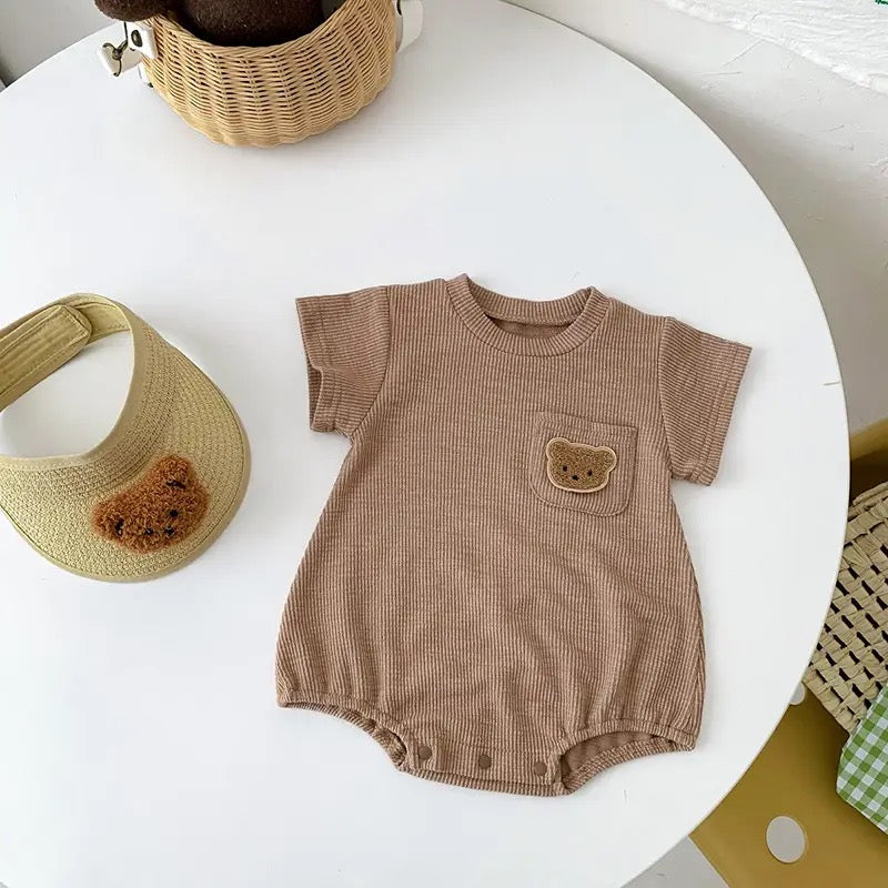 Pocket Bear romper