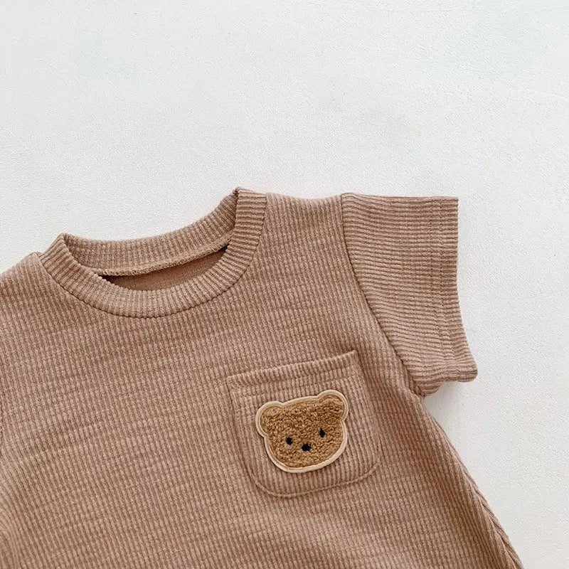 Pocket Bear romper