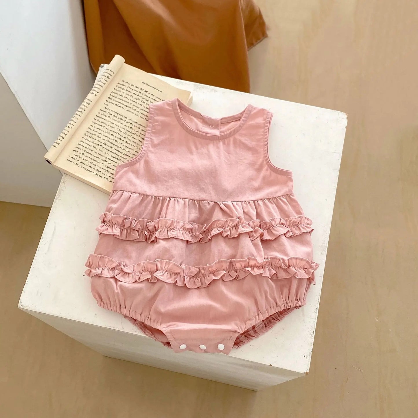 Isla ruffle romper