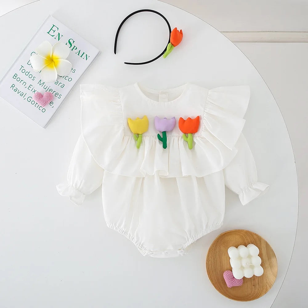 Ice flower romper