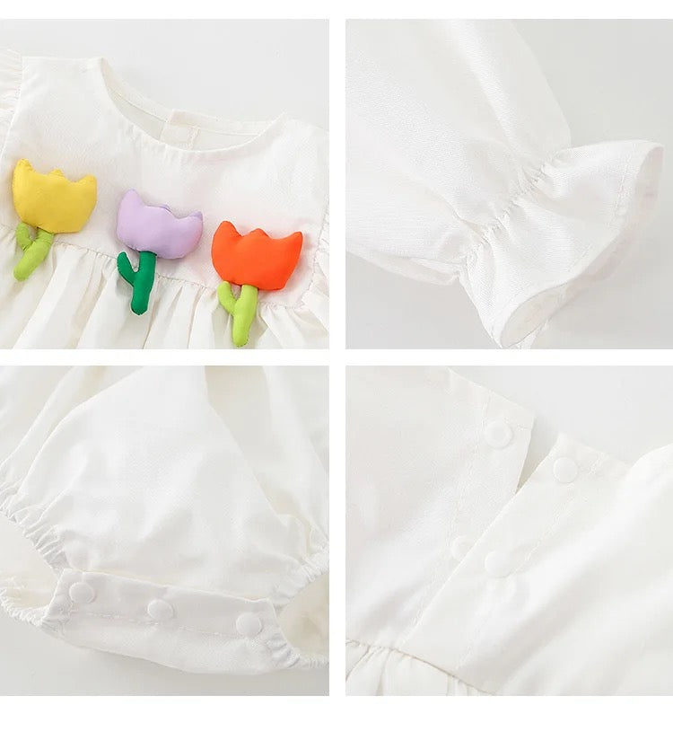 Ice flower romper