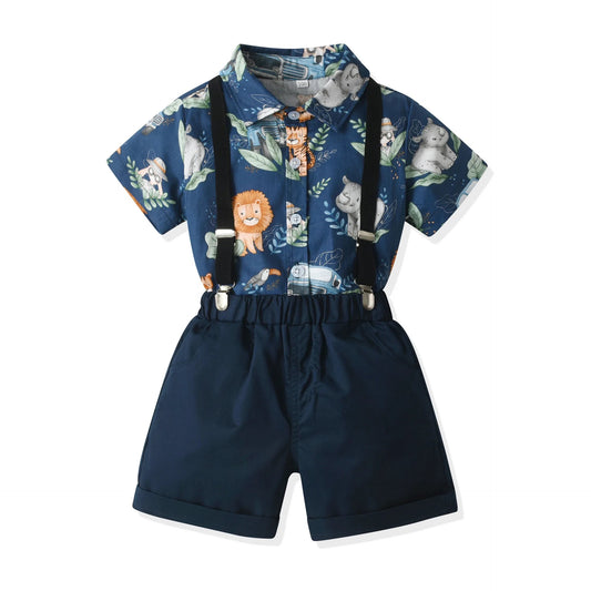 Animal suspender set