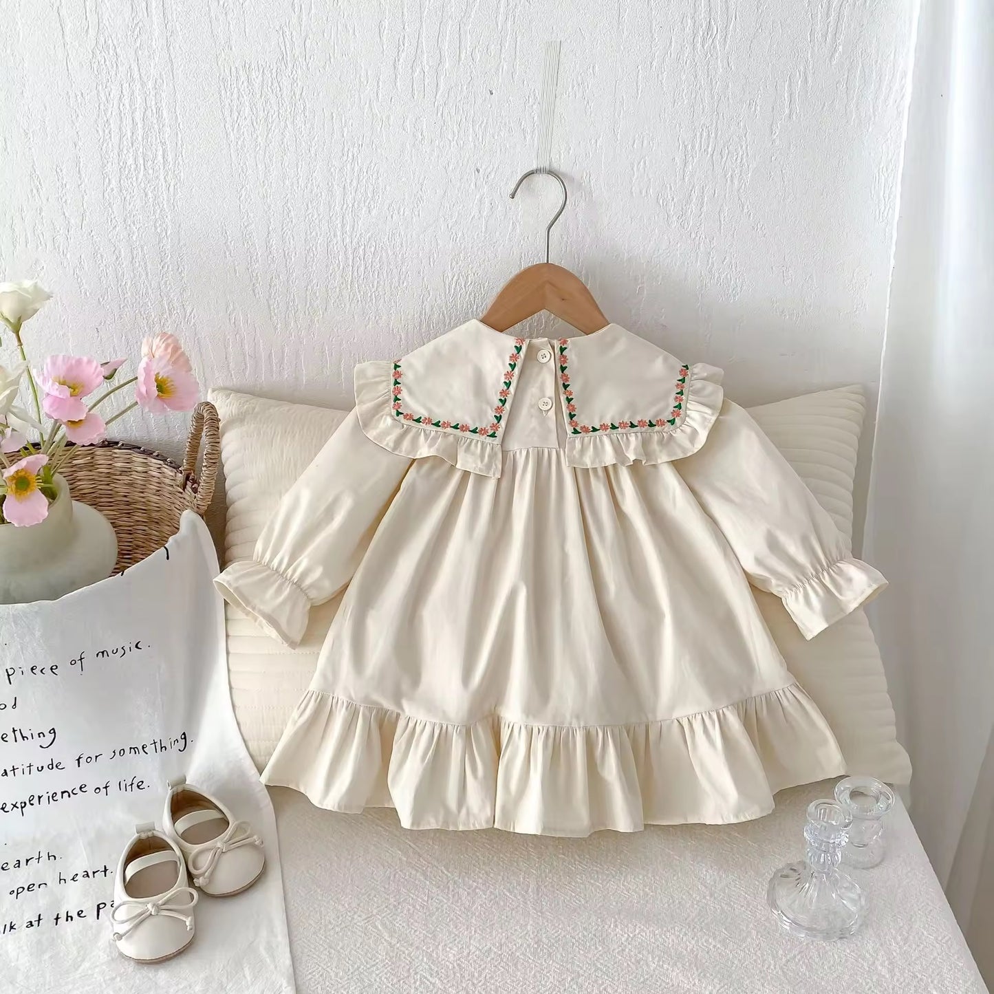 Aje Embroidered Dress