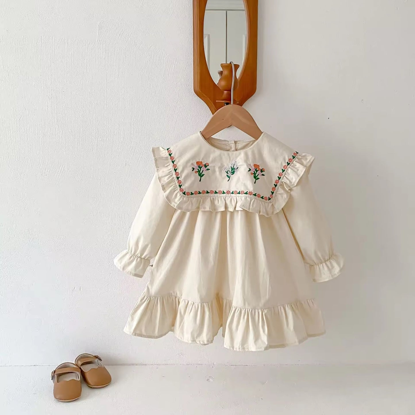 Aje Embroidered Dress