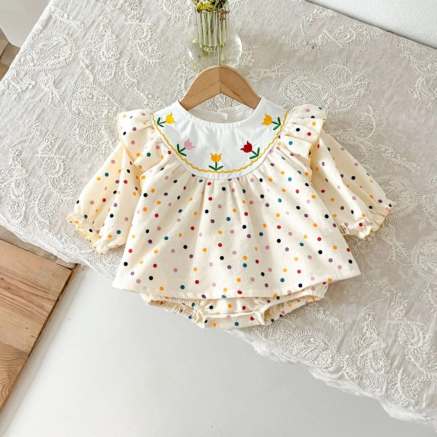 Hua polka dress