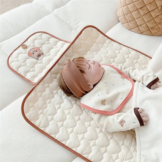Baby diaper changing mat