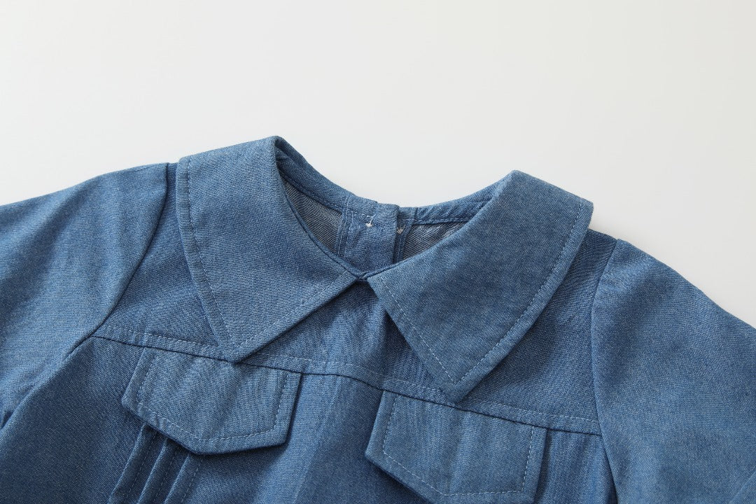 Carie Denim Romper