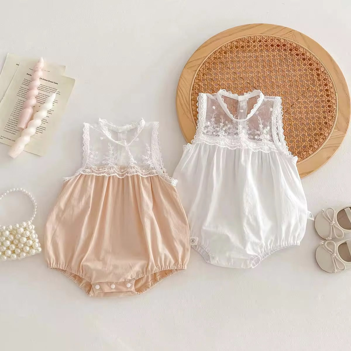 Coral Romper