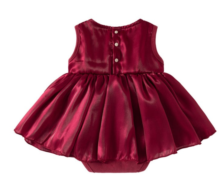Glow bow dress