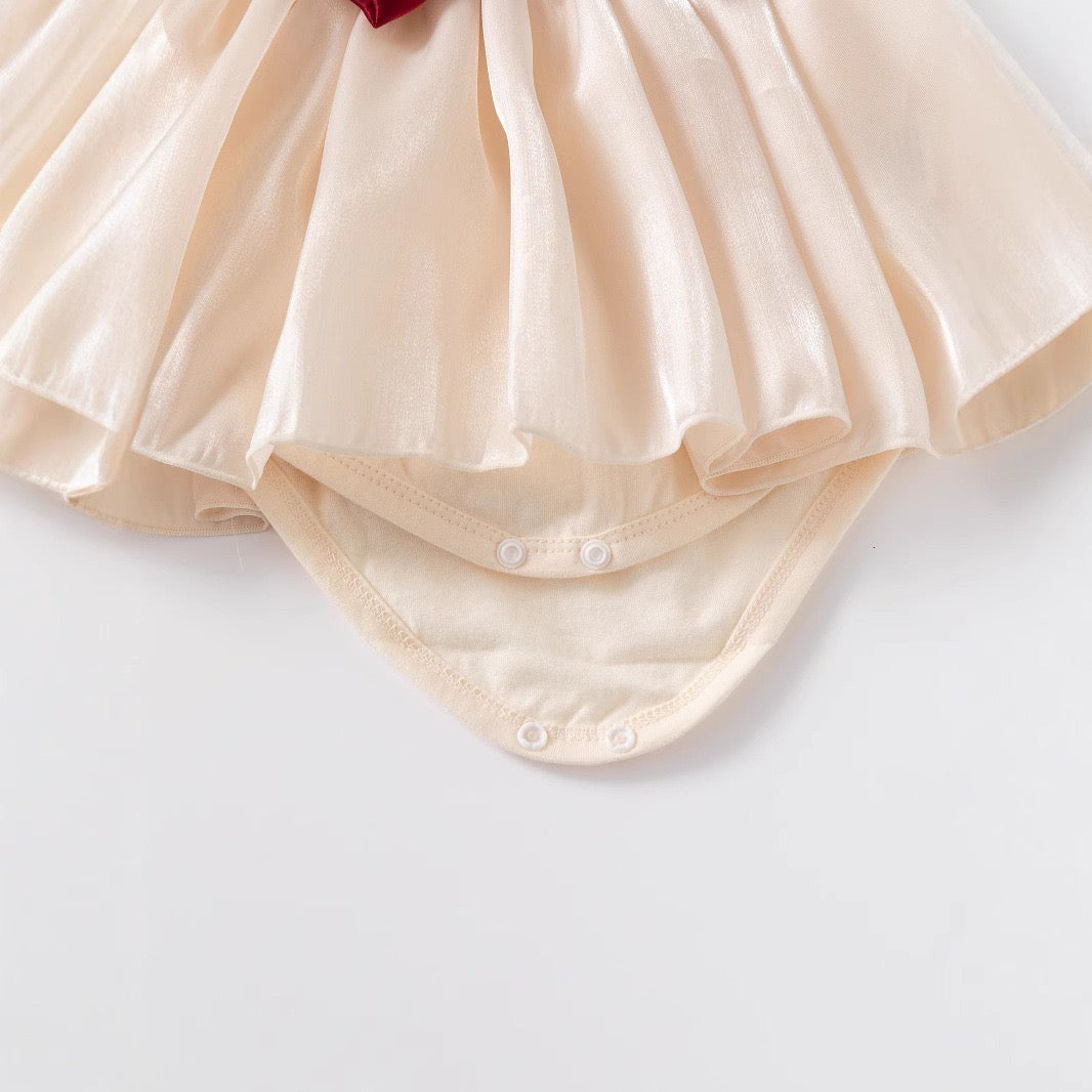 Glow bow dress