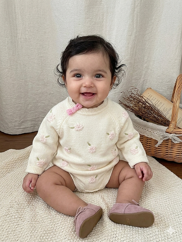 Peon knitt romper