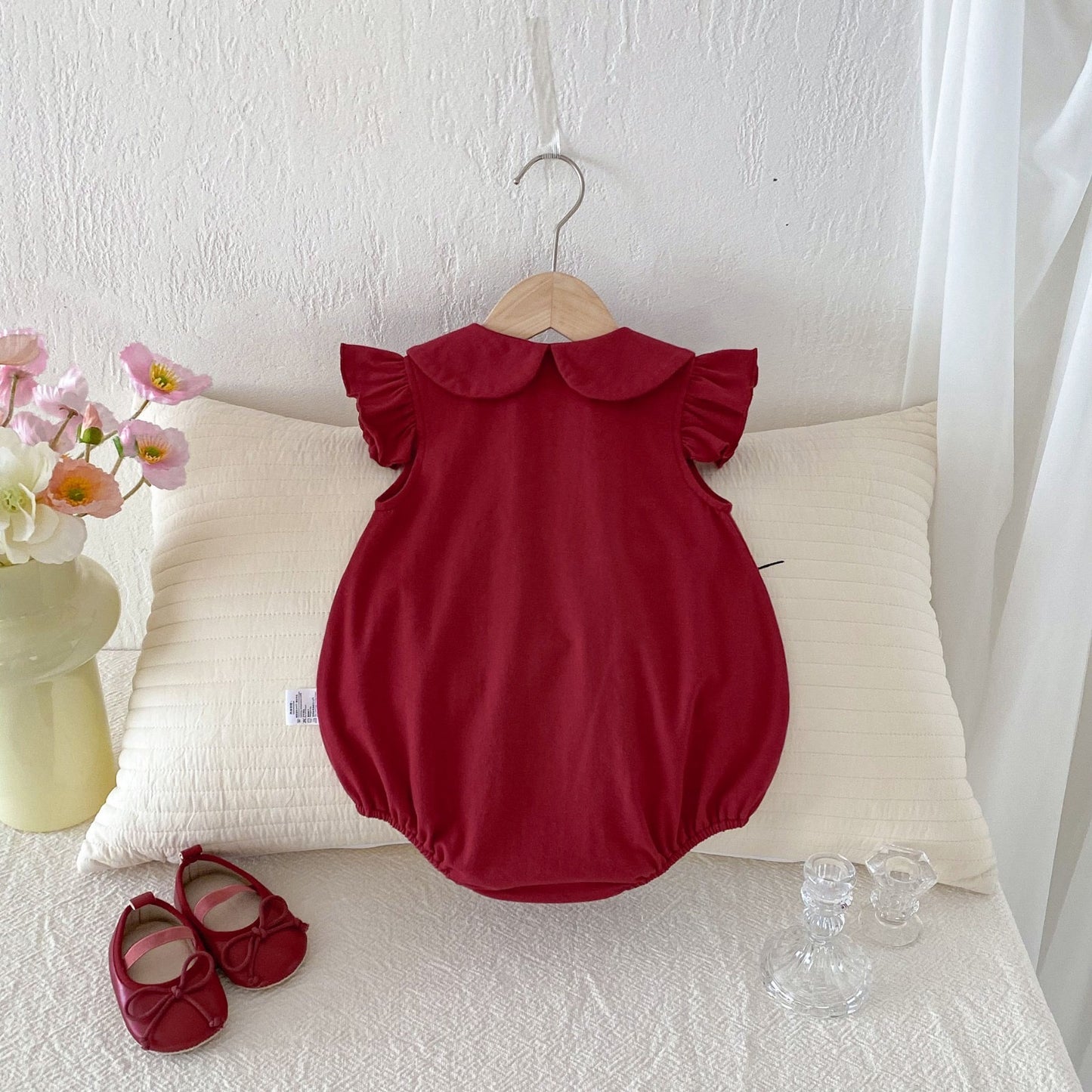 Amour bow romper