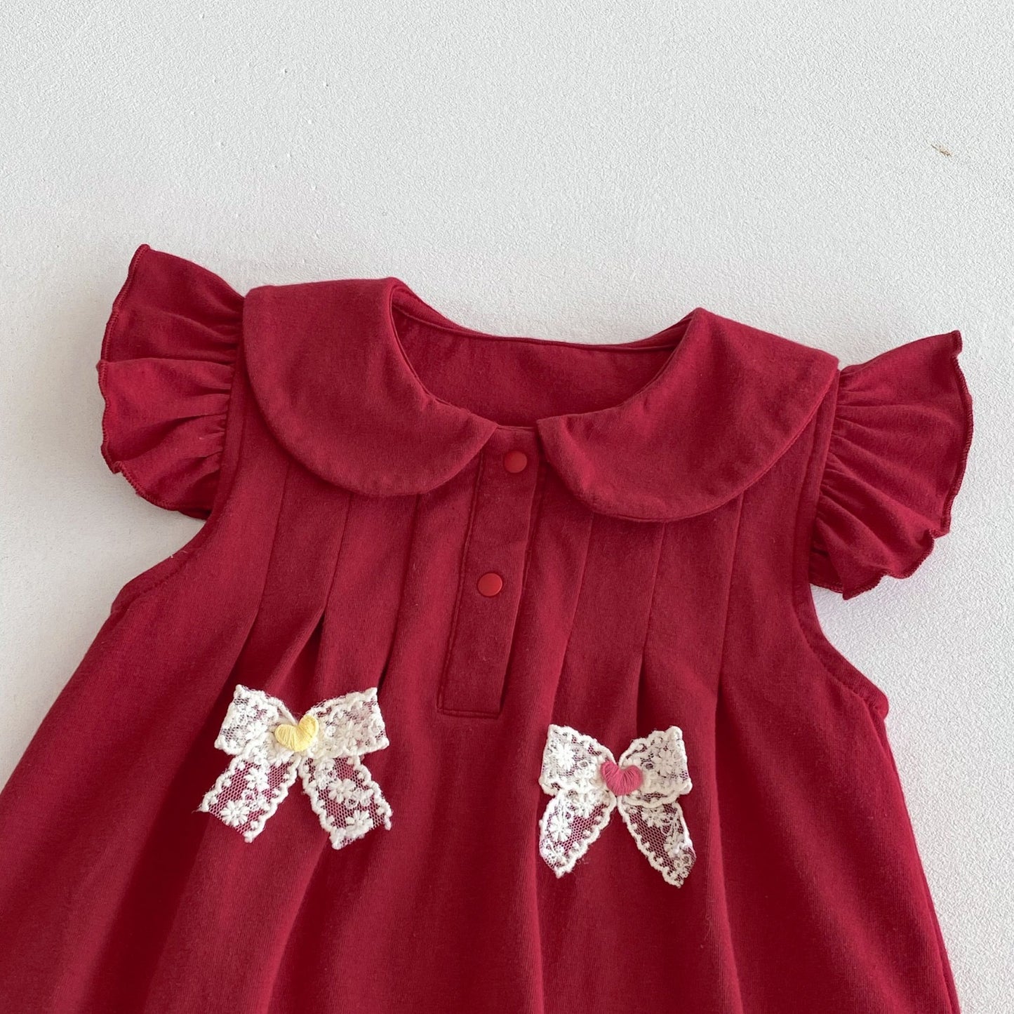 Amour bow romper