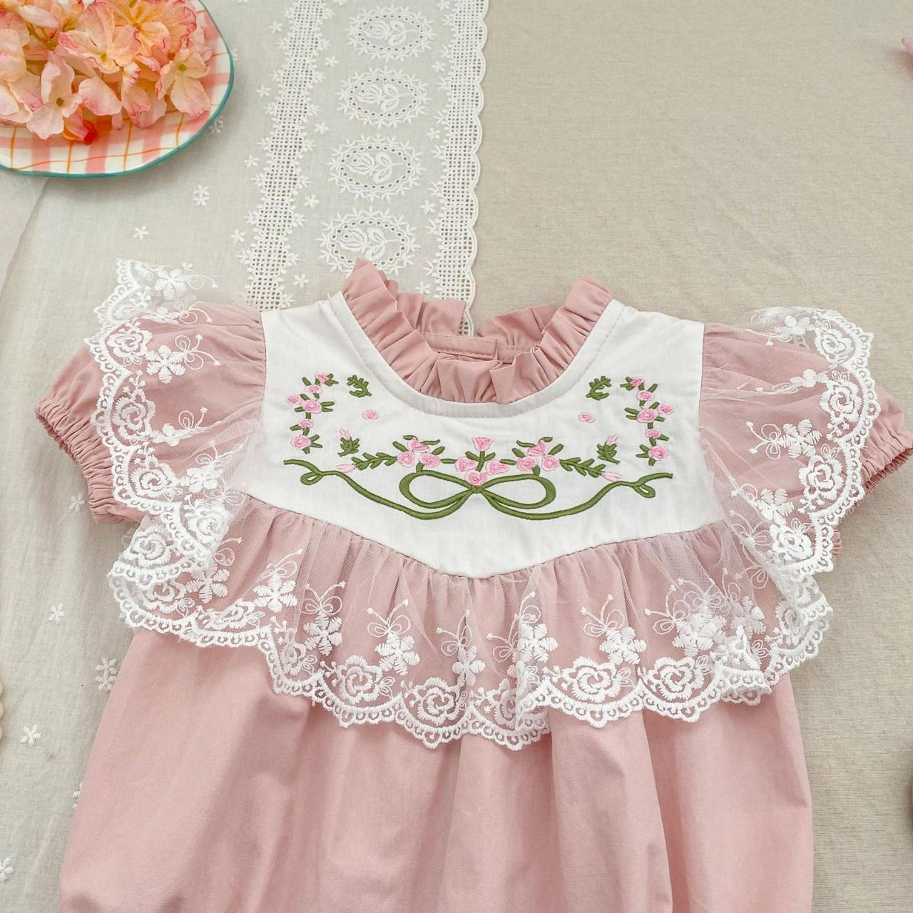 Peony Lacey dress