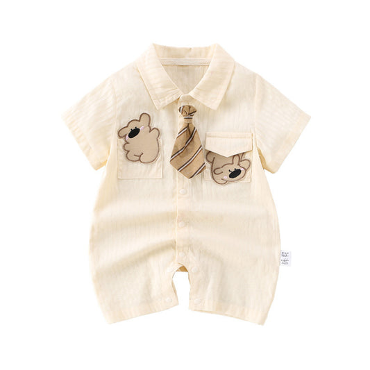 Bru tie romper