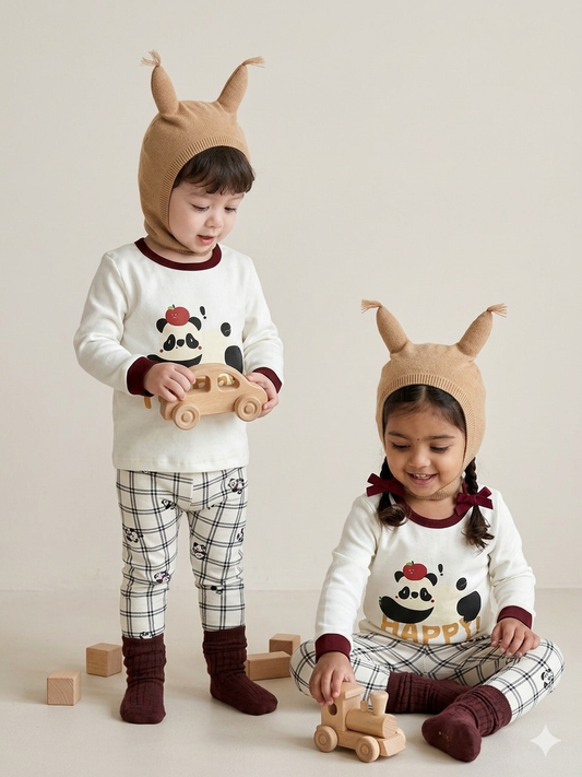 Happy panda sleepwear (unisex )