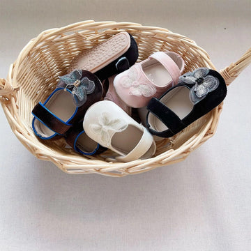 Butterfly patch shoes