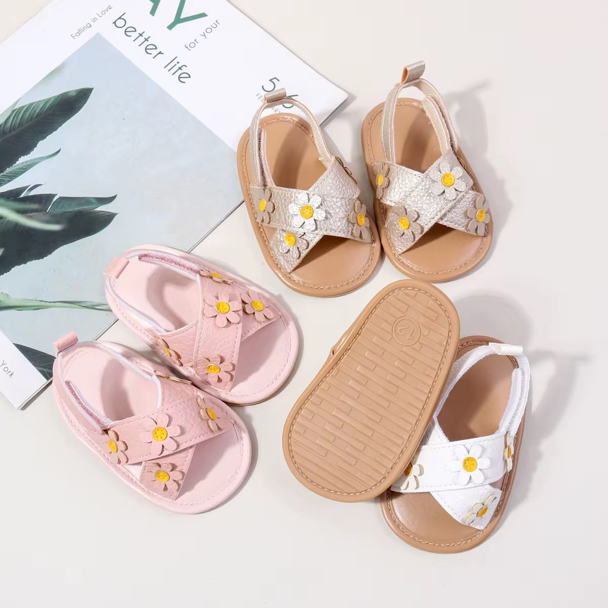 Cris flora sandals