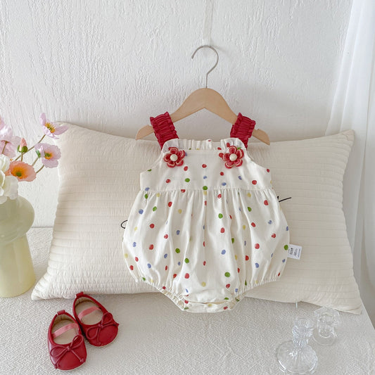 Alba flower romper