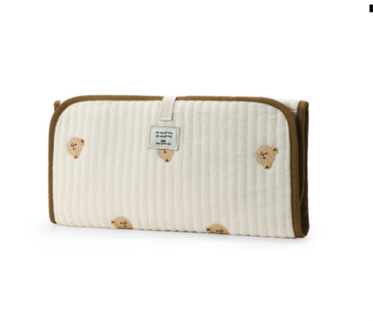 Beary diaper changing mat