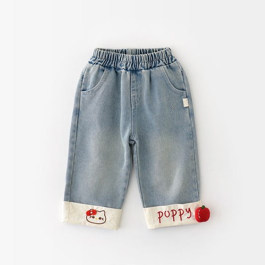 Poppy denim pant