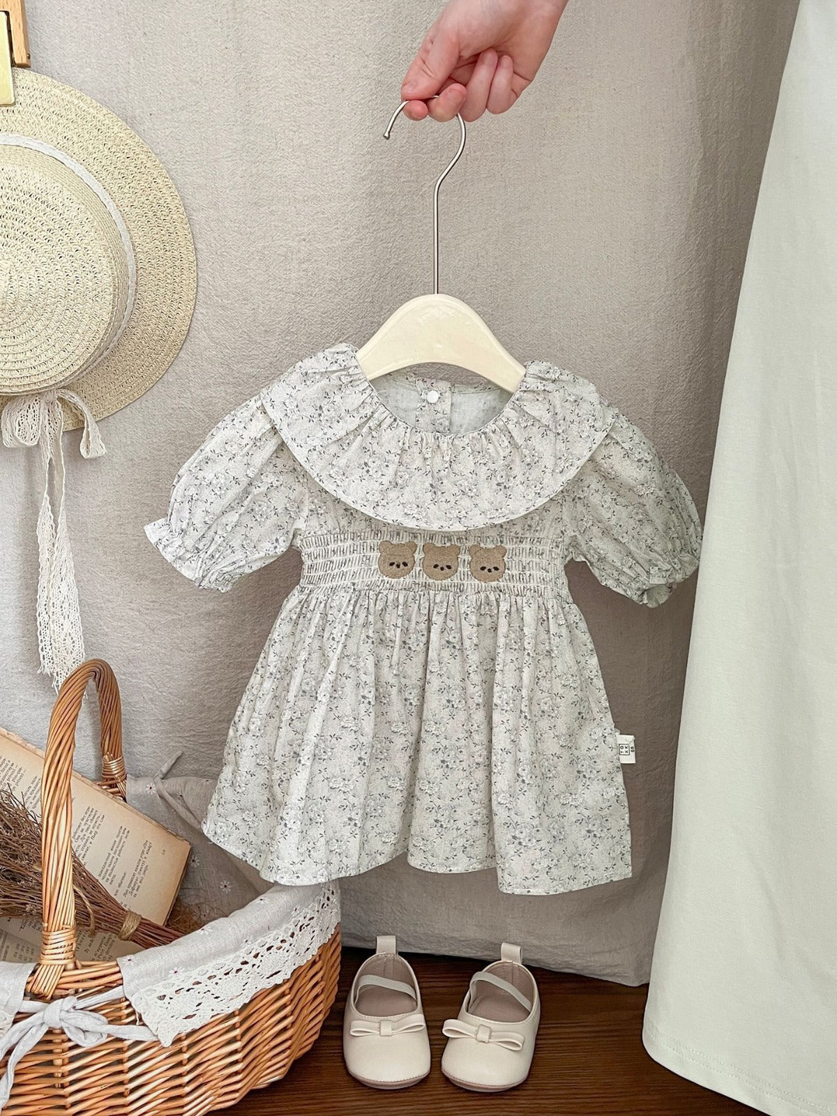 Smokey bear romper/ dress