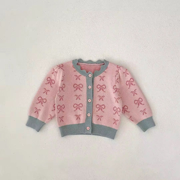 Knit pink set
