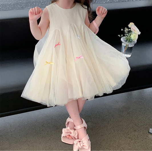 Dove bow dress