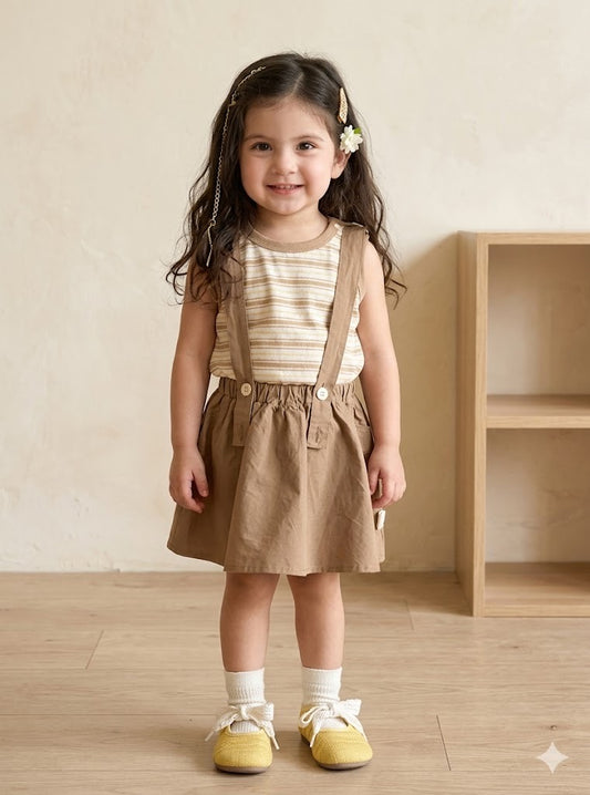 Caramel Suspender set