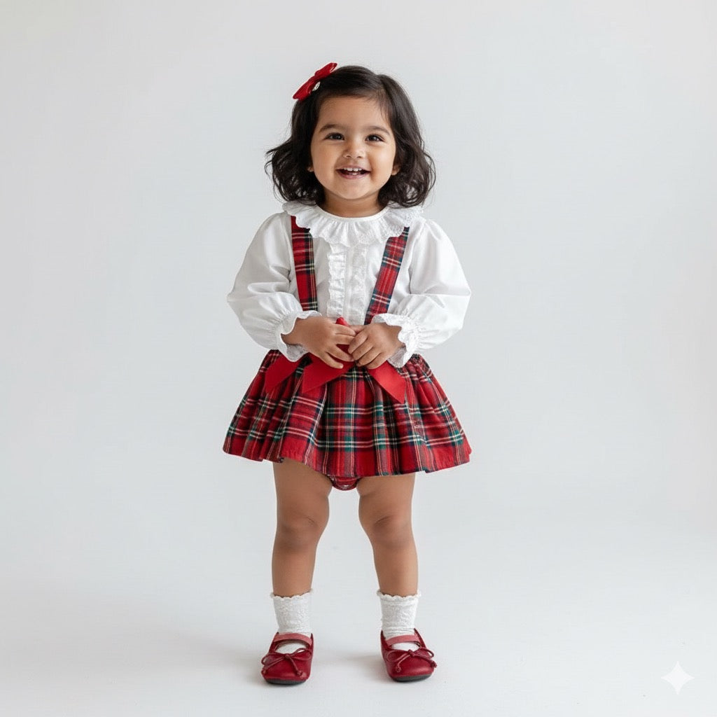 Suza bow suspender set