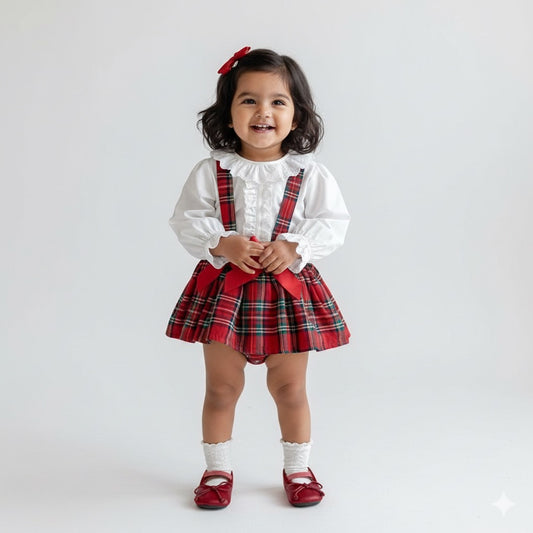 Suza bow suspender set