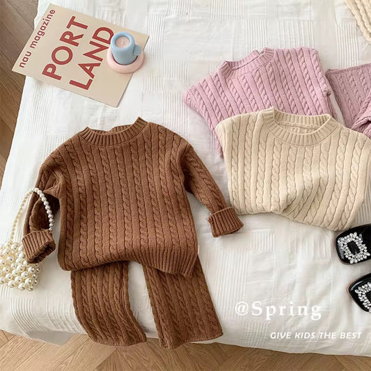 Cozy knit co-ord set