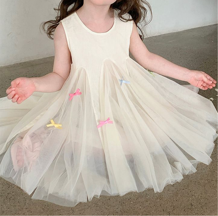 Dove bow dress