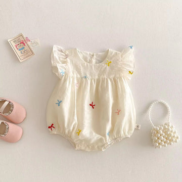 Multi Bow Romper/ Dress