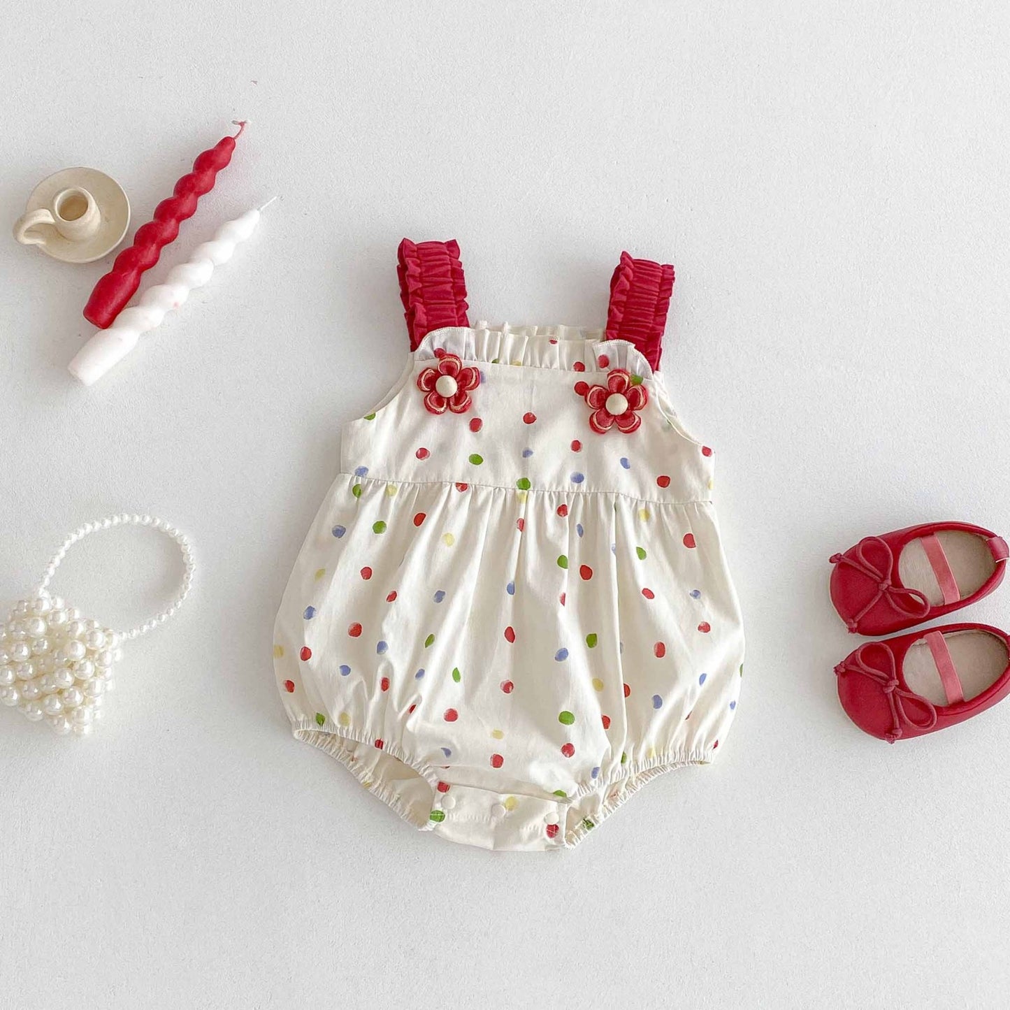 Alba flower romper