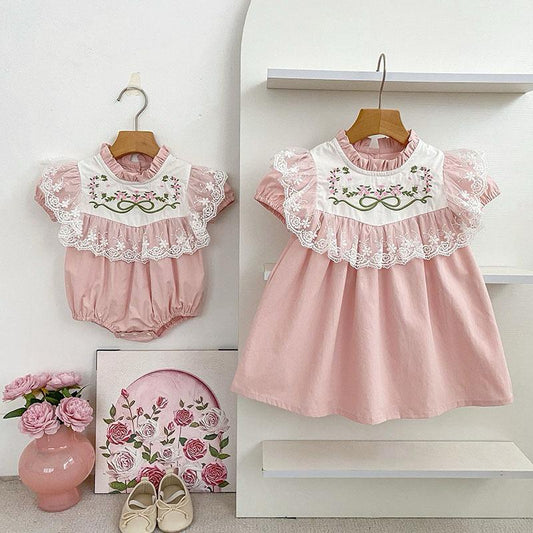 Peony Lacey dress