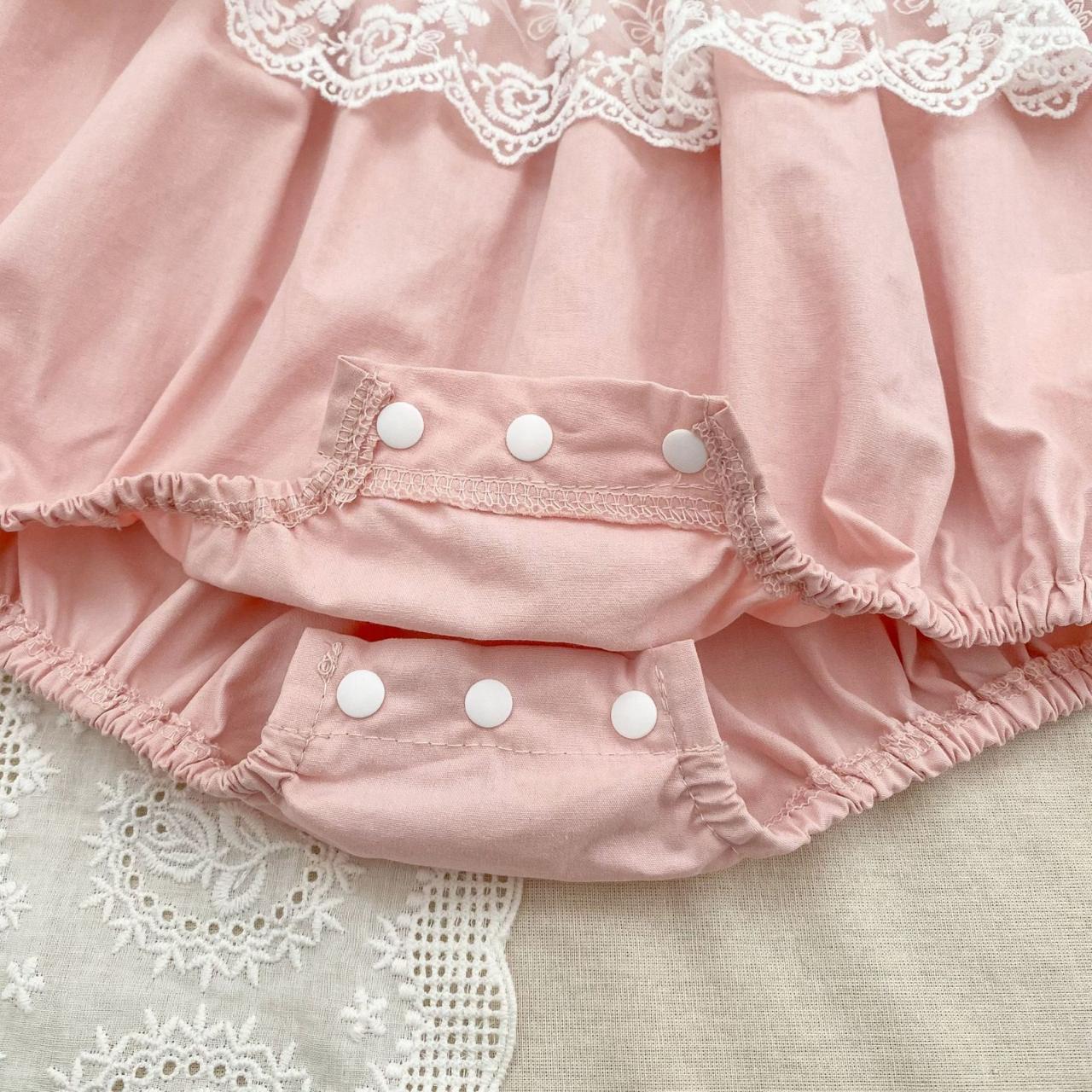 Peony Lacey romper