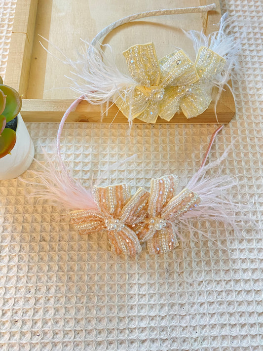 Crystal hair band