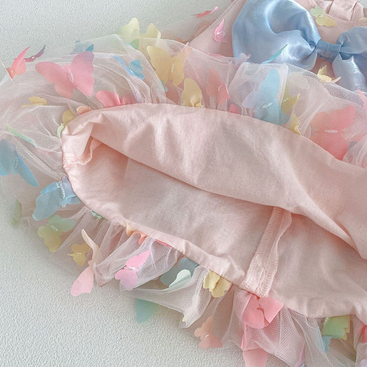 Butter bow dress