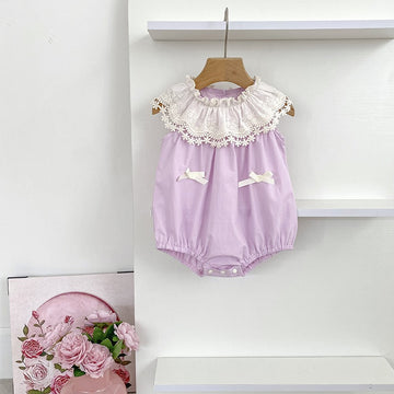 Soria bow romper
