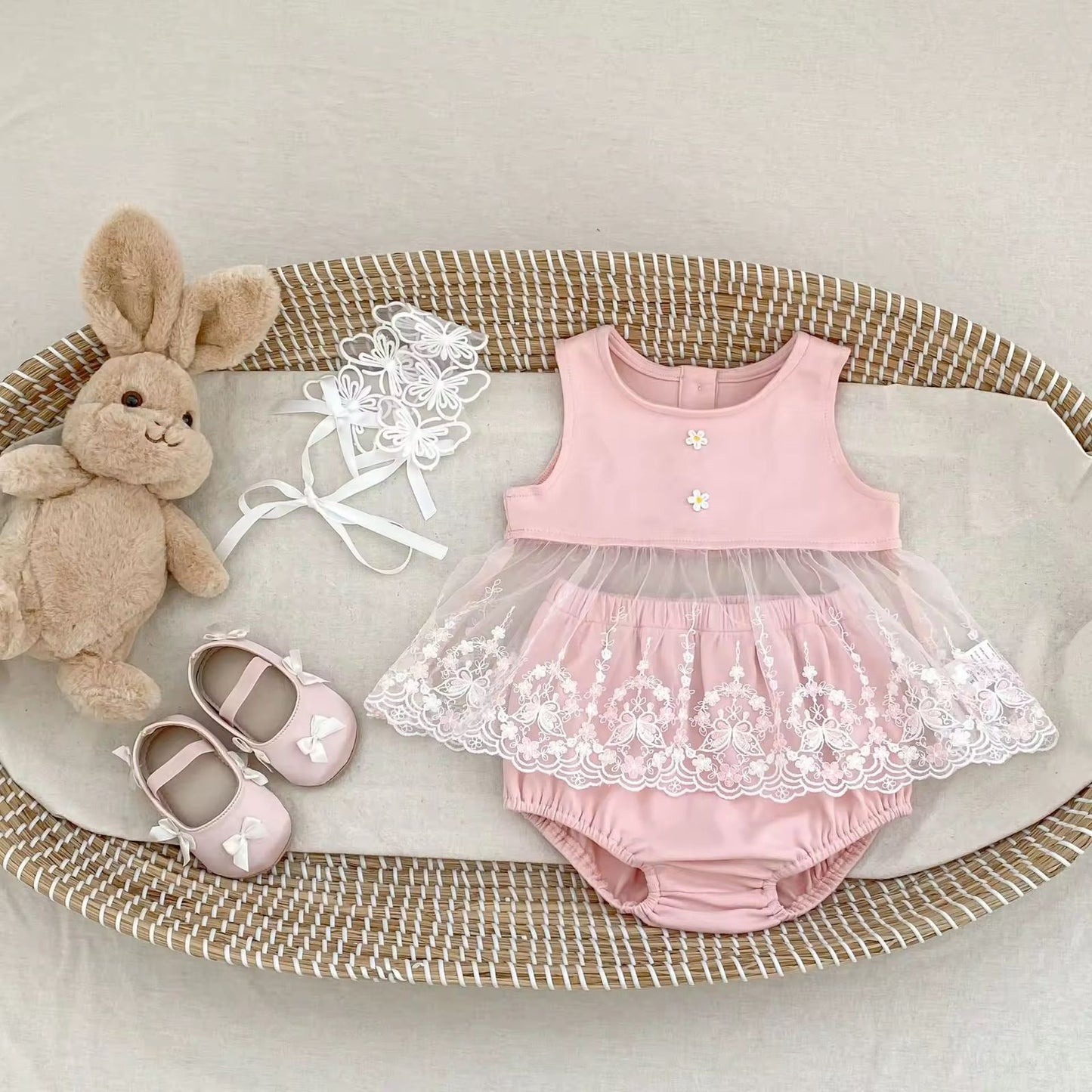 Sheer lace co-ord set