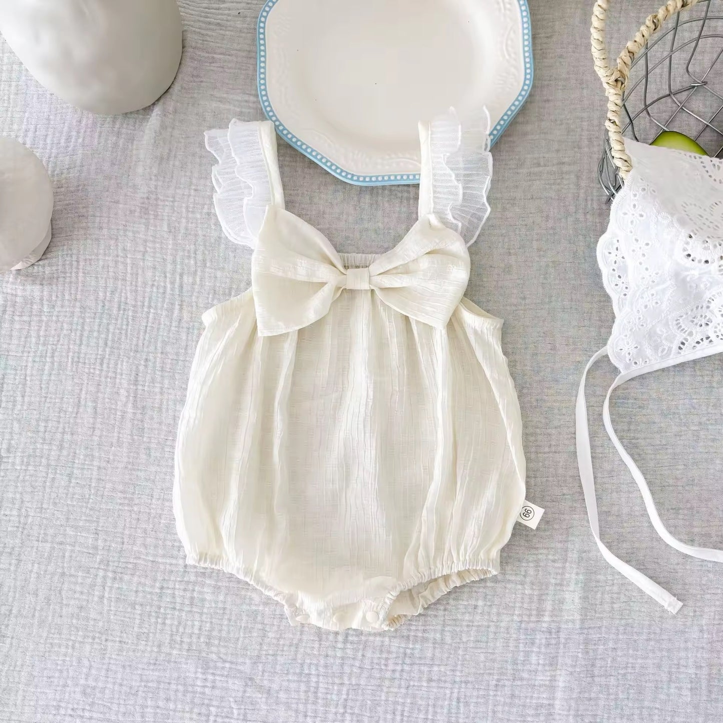 Ina bow romper
