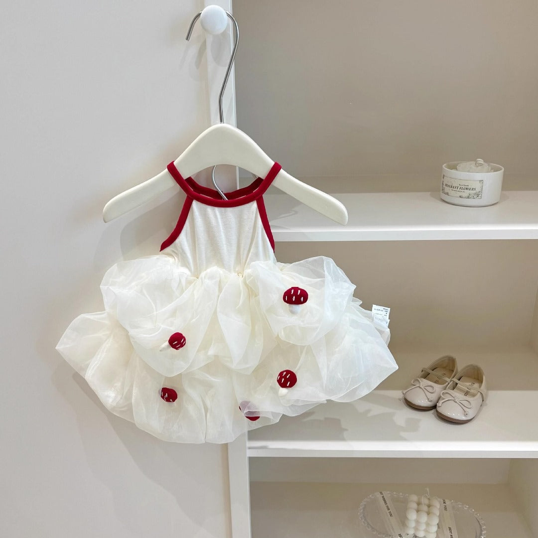 fluffy dress