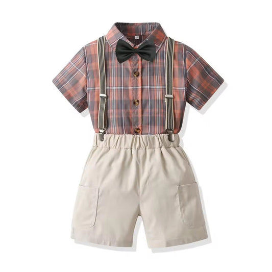 Peacheks suspenders set