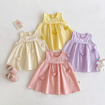 Tri heart dress