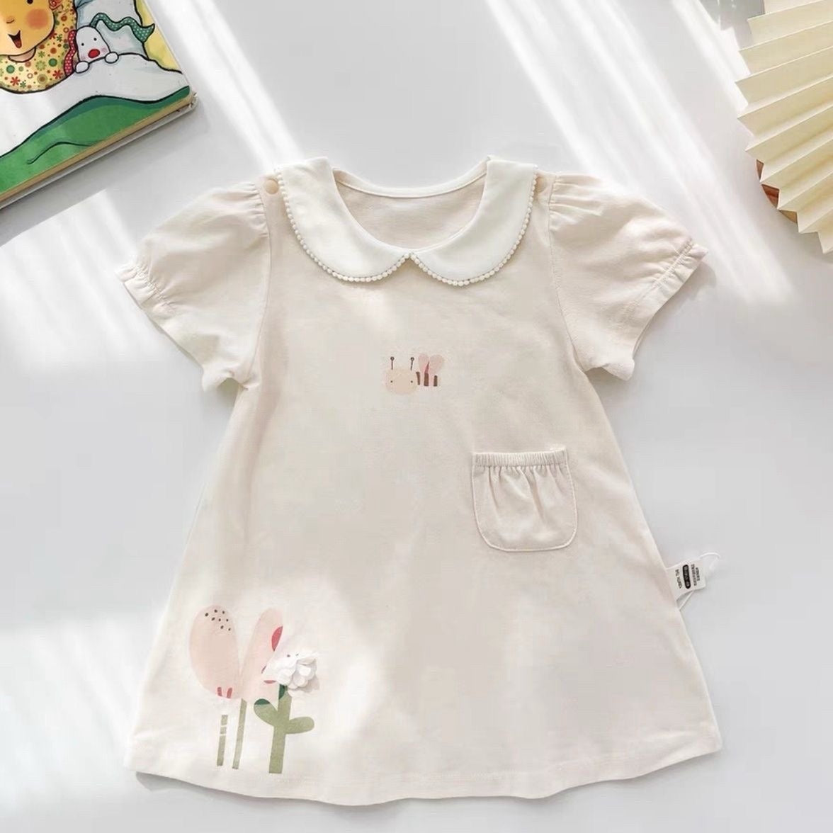 Flower bee dress