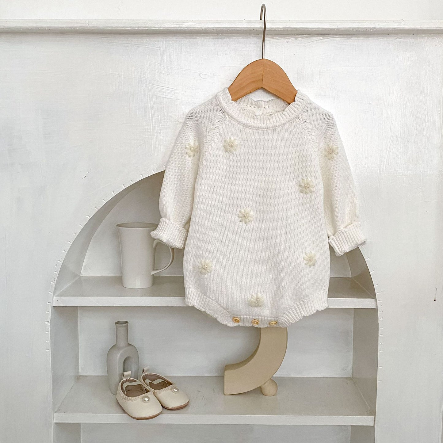 Jasmi knit romper