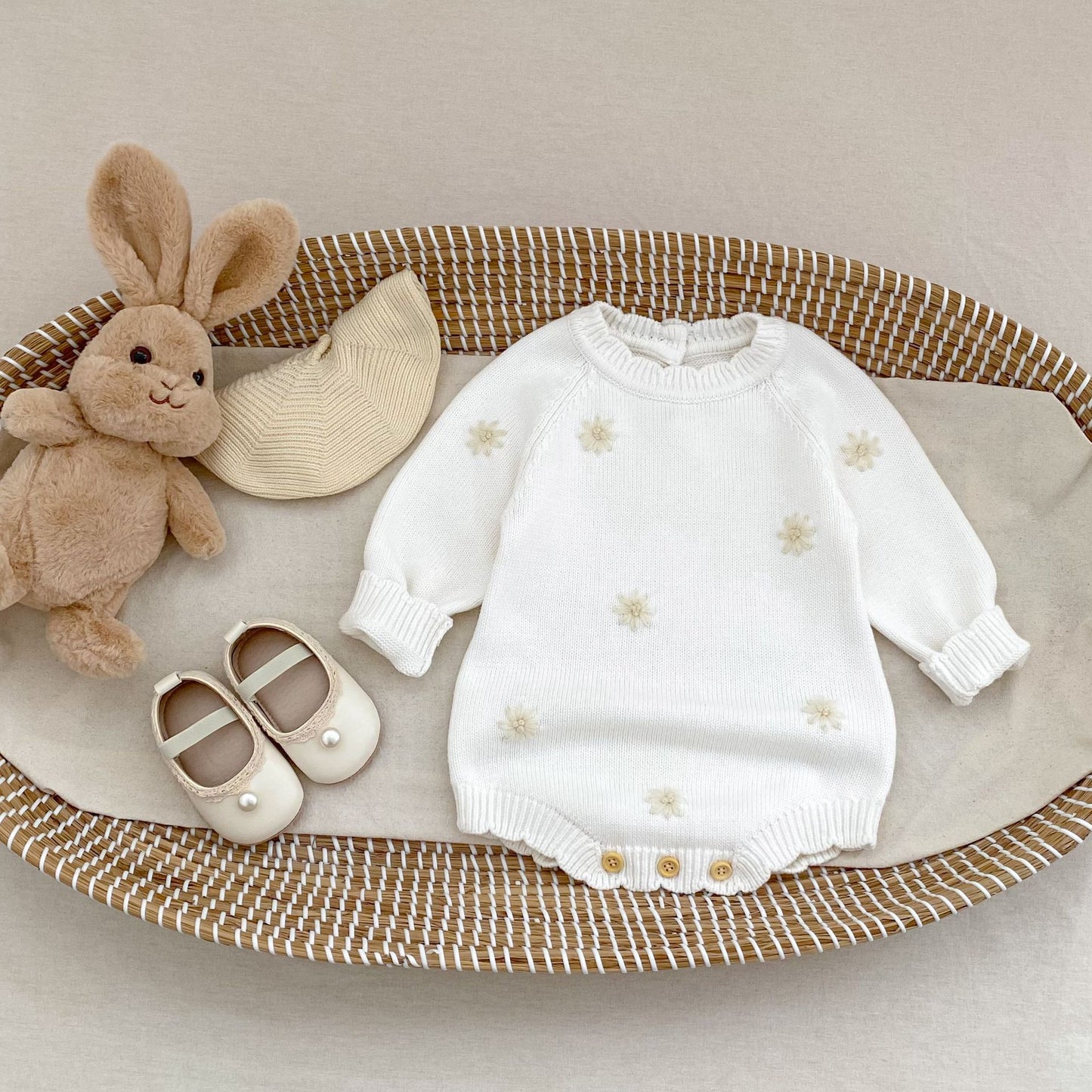 Jasmi knit romper