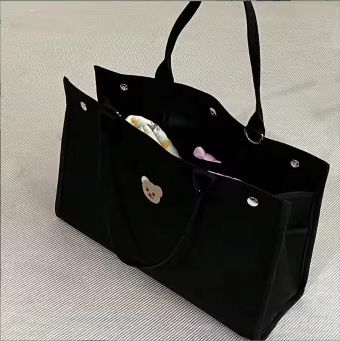 Josie Canvas Maternity Bag
